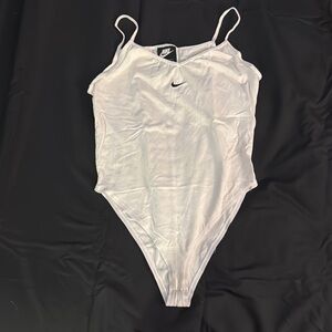Nike White Bodysuit